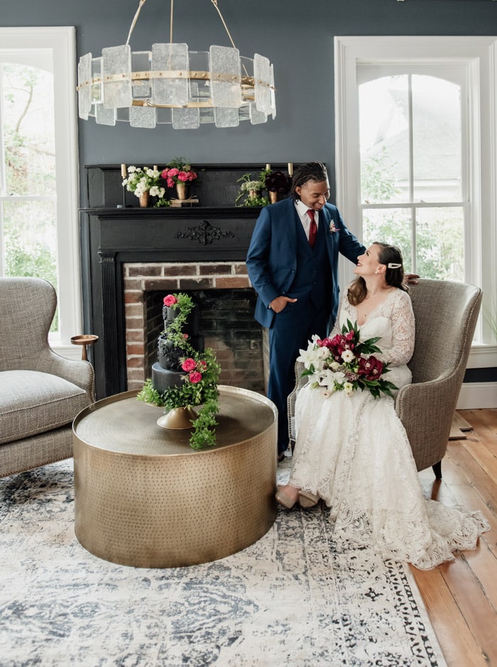 Couple at the Colonial Inn